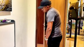 Black-haired milf slut gets caught cheating, then joins in a cum-filled threesome with her boyfriend