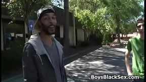 Poor white guy sucking black cocks to buy new tires 08