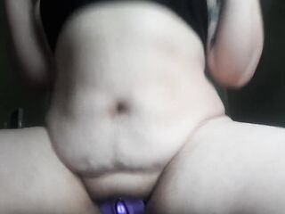 Thick FTM Rides Sex toy