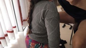 This Big Ass Single Mom sucks my dick all day, she&amp;#039;s getting addicted to having sex