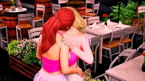 Curvy Manga Beauty Pleasures Her Lover with Busty Temptation Oral Bliss