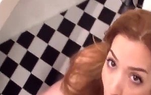 Maryhaze loves toilet sex