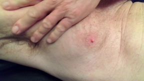 Stroking Cumming Licking Armpit Rubbing Cum in Pit