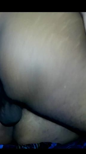 Key moment from &quot;Stepson Watching to Bangladeshi  Big Ass Stepmom in Bed, stepson fucks stepmom without a condom sharing bed&quot;
