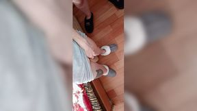 Three instructors delay class as they engage in intimate moments together