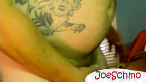 Straight jock dude Blaze indulges in a wild barebacking & cockstroking experin