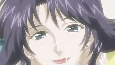 Naughty anime family indulges in dirty oral sex and facials in Sleazy Ep1