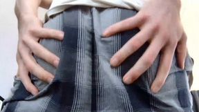 Giant step-daddy crushes you under his butt!