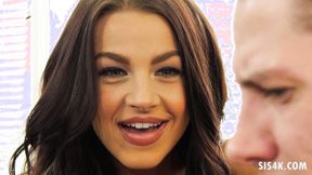 ”SISTERTRICK Evelin Stone gets pounded in the living room by step brother”