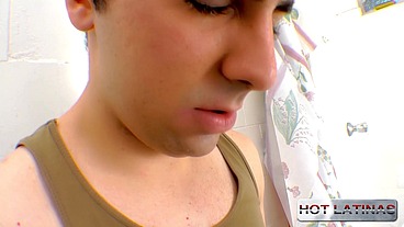 A jerk being sodomized by a hot blonde - Renatinha Gaucha