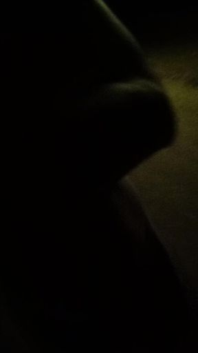 Night Outdoor Naked Boy Walking