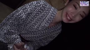 Elegant Gulp Night with a Craving Single Mom Savoring Warm Essence Under the Open Sky Ep-3