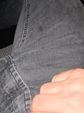Stepdaughter gives sloppy blowjob in car, snorts his cum up her nose