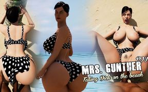 Mrs. Gunther POV: Tacking Dick on the Beach