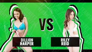 "TeamSkeet - Battle Of The Babes - Riley Reid vs. Dillion Harper - Who Wins The Award?"