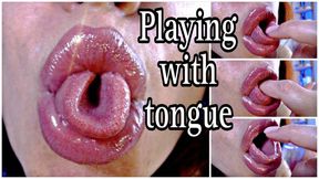 Lips, Spit & Finger Worship – A Seductive Solo Tease