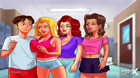 Teen Finds Forbidden Heat with Milf Next Door Under Hot Summer Skies – Ep3