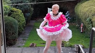 PINK SISSY MAID