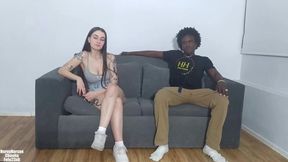 Chav1 Swallows Cum After Riding A BBC