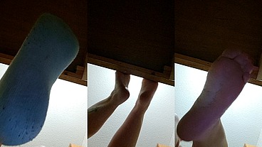 Foot domination video
