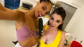 A Very Special Cake Video With Alexis Tae, Lily Lou - RealityKings