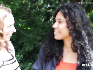 Abby Takes Caroline on a Hot Adventure In the Forest