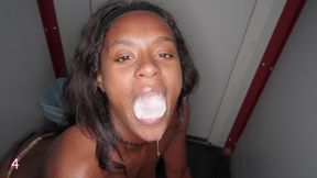 unknown ebony girl with great body 1st visit