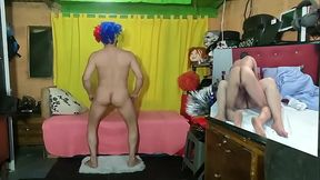 132 me mansturbe mirando mi propio video, culiando con mi amante