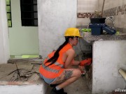 Me follo al hijastro del jefe a escondidas - Silvana Lee & MilanRodriguezz