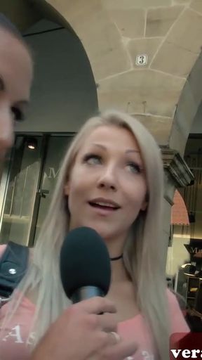 Must-share moment from "EroCom Casting for german First time Threesome with camera"