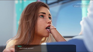 1 - Sa - My Stepsister licked my dick for the first time and swallowed every single drop (Milfy City - dubbing)