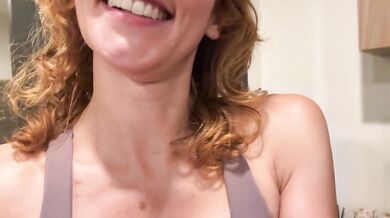 Sweaty gym latina takes it deep in the pool after her workout