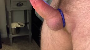 3 loads in two minutes: moaning and dripping cum