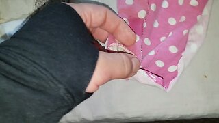 Jizzing on Cousin's Daughter's Panties
