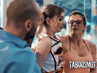 Blond mother I'd like to fuck Tutor Tempt A Teen Cheerleader Into A 3some With Her Spouse