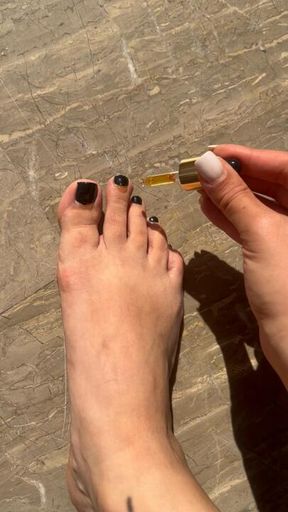 Oiled and smooth