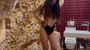 Spanish Slut Secretly Fucks Behind Boyfriend's Back in Luxury Villa