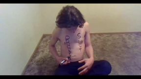 Covering Body with Letters