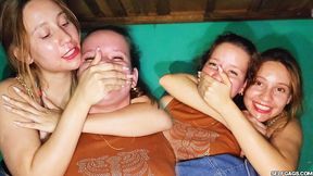 Sabina’s Hand Over Mouth Control – Handgag, Palm Licking & Finger Sucking