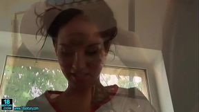 Porn hospital backstage