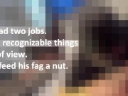 POV sloppy session for alpha (almost interrupted by a call from his wife)