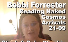 Bobbi Forrester Reading Naked the Cosmos Arrivals 21-09