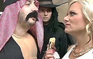 Kate frost whips out her big tits and seduces her saviour