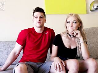 Large Rod Collin's first HotGuysFUCK Scene - Petite Italian Chick