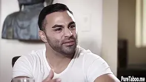 Horny Teen 18+ Jumped On Stepdads Big Cock And He Liked It