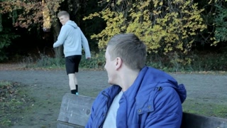 NextDoorBuddies Tom Faulk Exposes Cock in Public