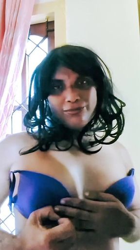 Puffy Nipples Big Black Ass Big Coak Beautiful Trans Girl Enjoying