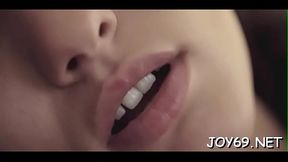 Inviting teenie Mila K. is drilling her soaking wet lovebox