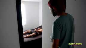 i caught my roomate dani clark jerking off and this happened - camilo brown