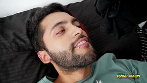 i caught my roomate dani clark jerking off and this happened - camilo brown